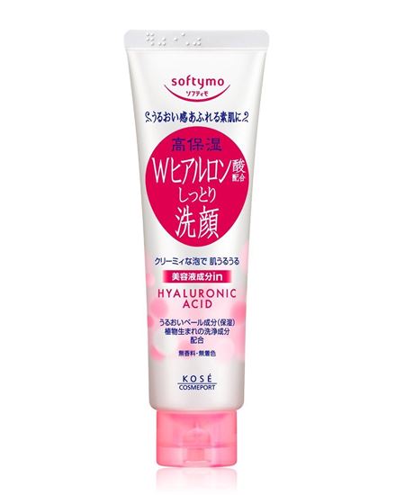 图片 Kose高丝 softymo 玻尿酸保湿洗洁面乳150g